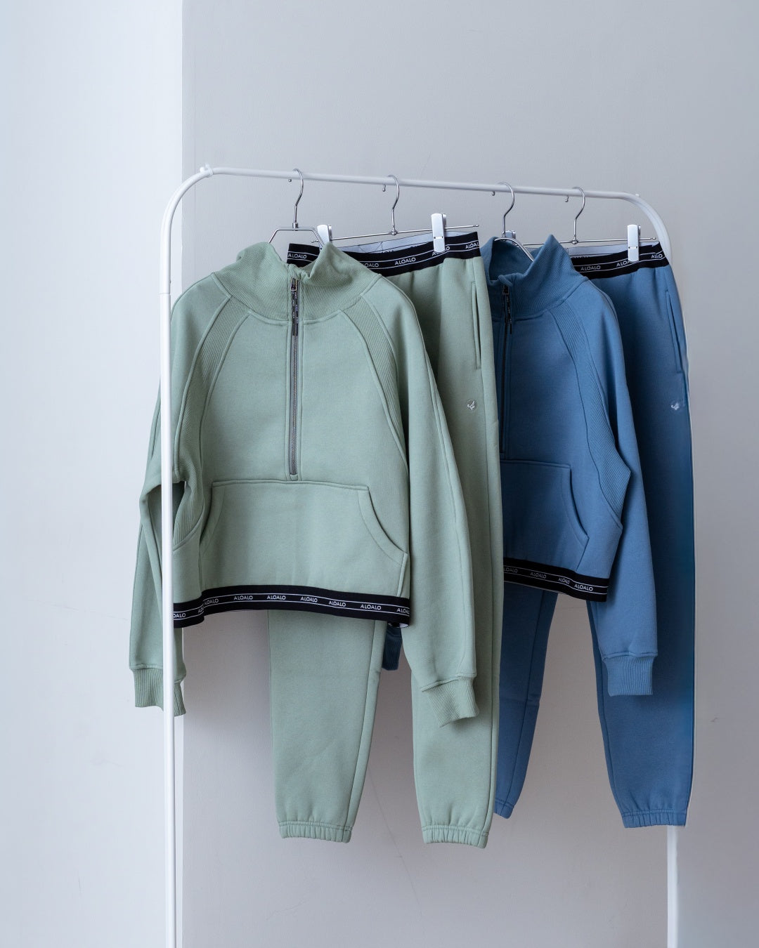 2026福袋_ALOALO 裏起毛セットアップ