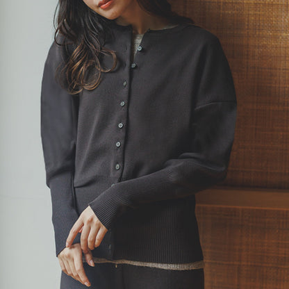 水仙（すいせん） オーガニックコットン ショートカーディガン