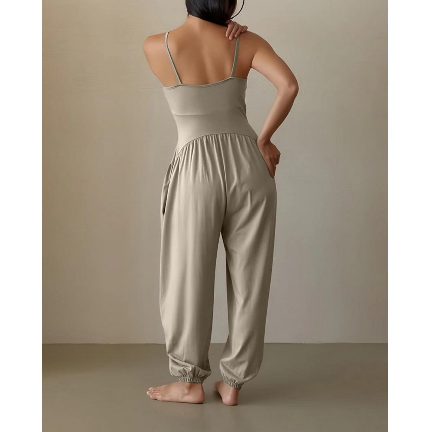 バルーンタックヨガオールインワン  ｜3465｜ゆったり｜ギャザー｜かわいい｜ライフチューニングデイズ｜undigi（アンデジ）｜LIFE TUNING DAYS（ライフチューニングデイズ）