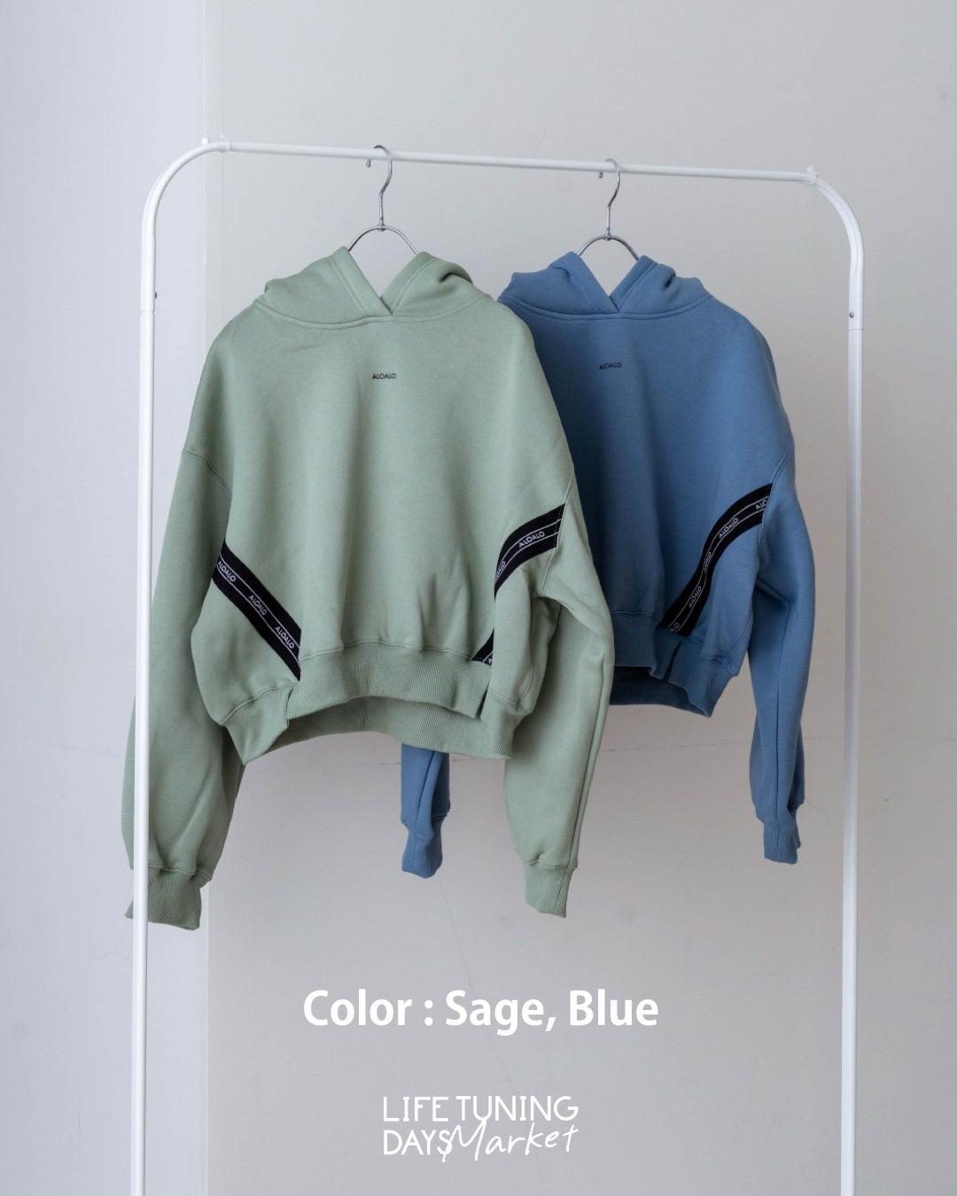 ACTIVE SET-1 | ALOALO×seest-Set (Hoodie×Bratop×Leggings)