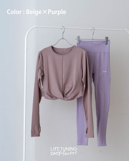 ACTIVE SET-2 | ALOALO-Set (Tops×Leggings)