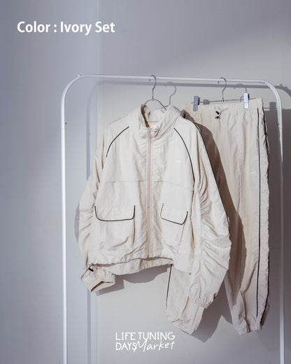 ACTIVE SET-5 | ALOALO-Set (Blouson×Bottom)