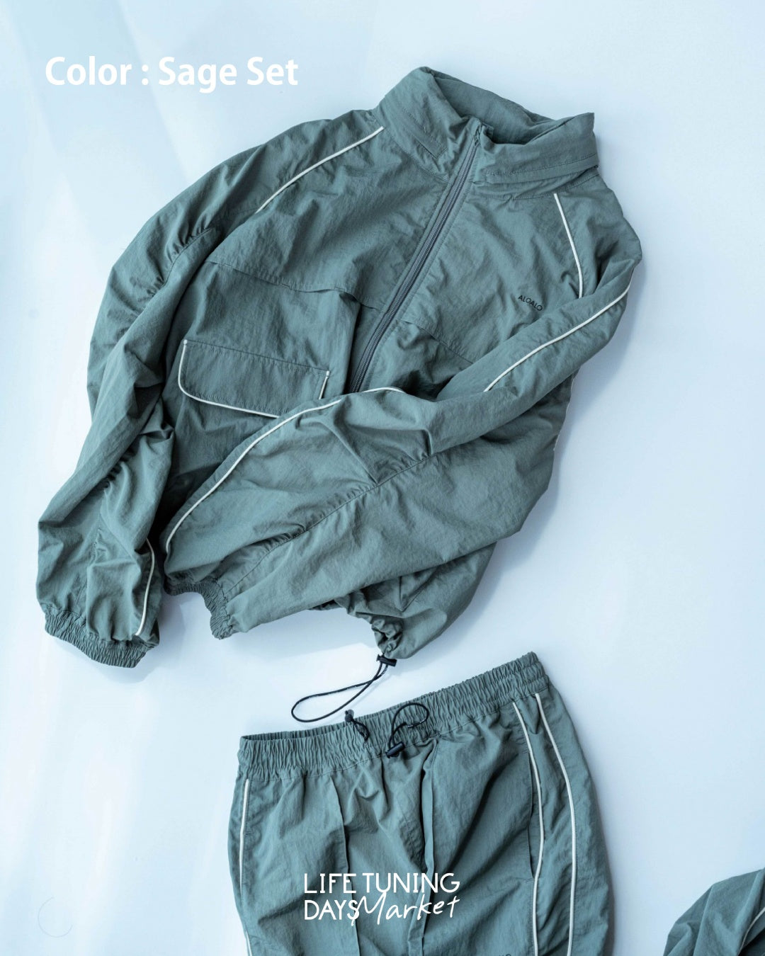 ACTIVE SET-5 | ALOALO-Set (Blouson×Bottom)