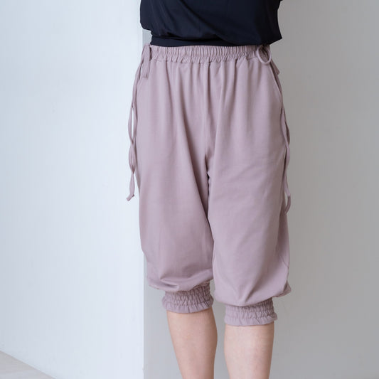 オーガニックコットンベアハーレムパンツ｜サルエル｜無地｜パンツ｜ゆったり｜楽｜seeset（シーセット）｜LIFE TUNING DAYS（ライフチューニングデイズ）｜
