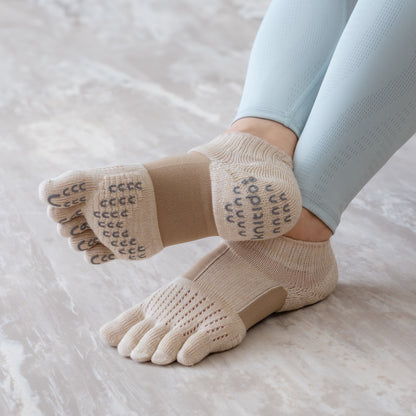 マーブルメッシュ アンクル (Support Type) |ラン・エアークッション | 110081 | Foot arch  | モノトーン| メッシュ | くるぶし丈| レディース| メンズ| ヨガ | ピラティス | ランニング |  靴下 |  すべり止め  |  5本指 | knitido+(ニッティドプラス）｜LIFE TUNING DAYS（ライフチューニングデイズ）｜