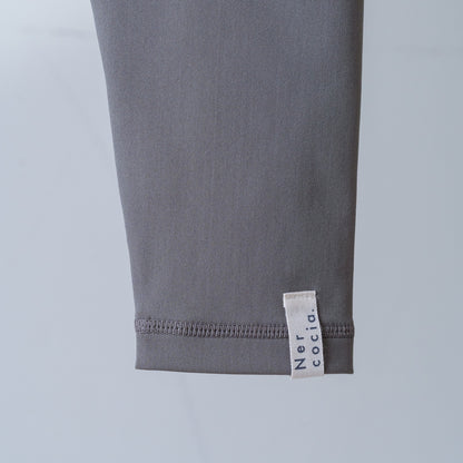 レギンス｜N225Z602｜チャコール｜リサイクルポリウレタン｜生分解性ポリエステル｜環境にやさしい｜Nercocia.(ネルコッチャ)｜LIFE TUNING DAYS（ライフチューニングデイズ）｜