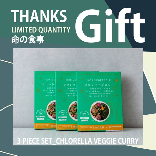 【数量限定特別SET】クロレラベジカレー3食セット
