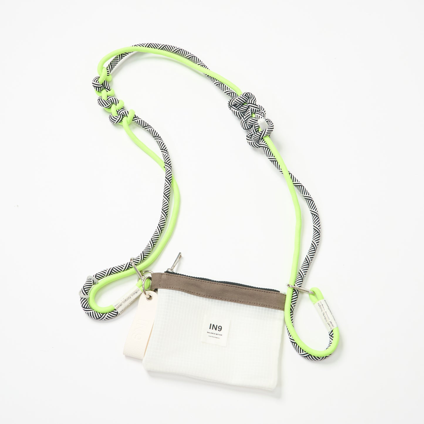 Paracord Yoga Strap with  Pouch