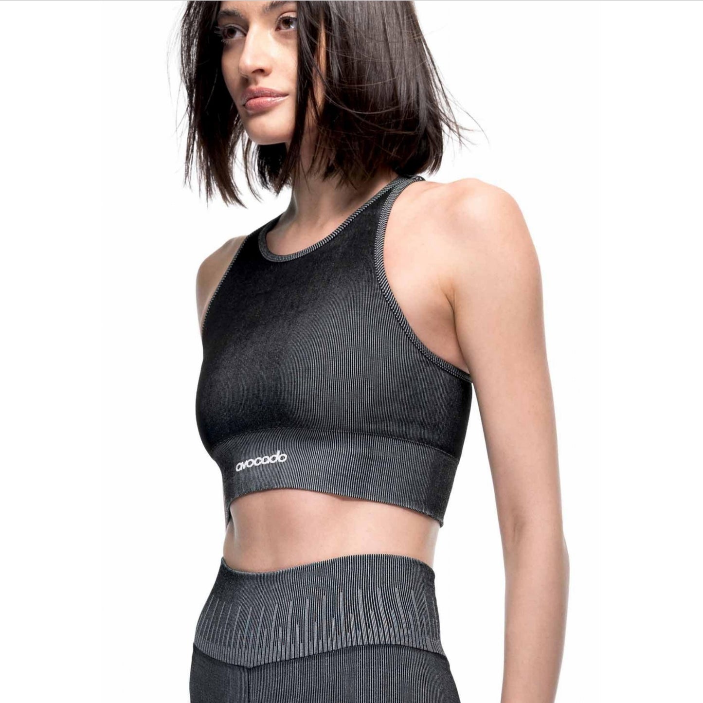 Kali Racer Back Bra｜AVOCADO｜センシルナイロン｜アンティークホワイト｜ブラトップ｜ヨガ｜ピラティス｜おしゃれ｜108.tokyo（ワンオーエイト.トウキョウ ）｜LIFE TUNING DAYS（ライフチューニングデイズ）