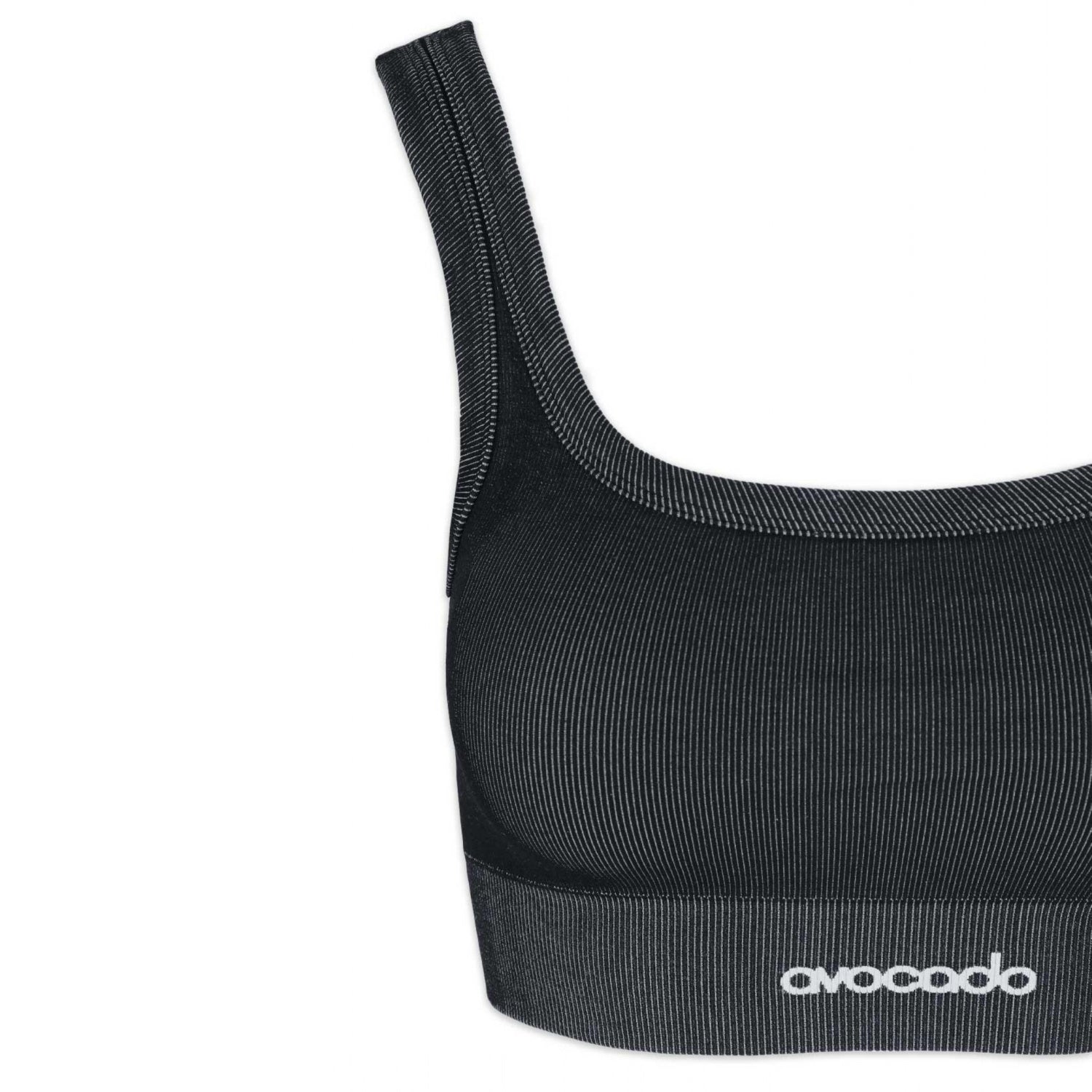 Kali Scoop Bra｜AVOCADO｜センシルナイロン｜アンティークホワイト｜ストライプ｜ブラトップ｜ヨガ｜ピラティス｜おしゃれ｜108.tokyo（ワンオーエイト.トウキョウ ）｜LIFE TUNING DAYS（ライフチューニングデイズ）