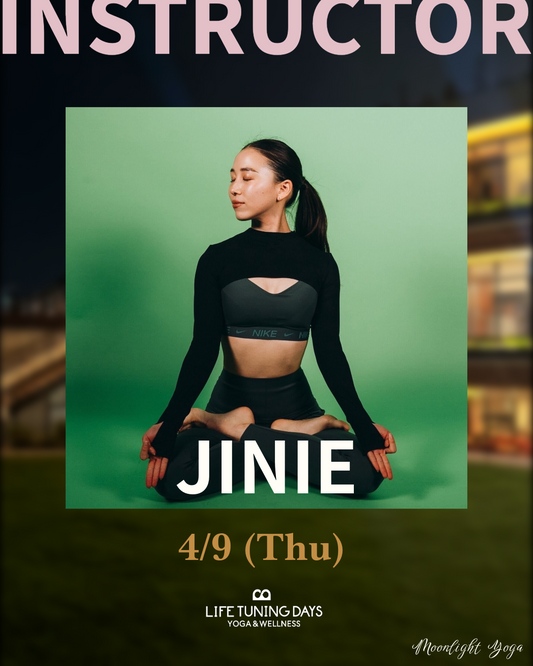4/9 (木) | Moonlight Yoga Spring_JINIE