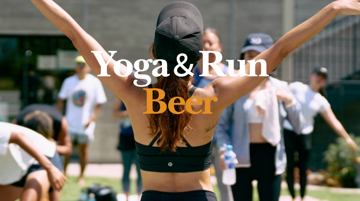 公園×YOGA RUN BEER