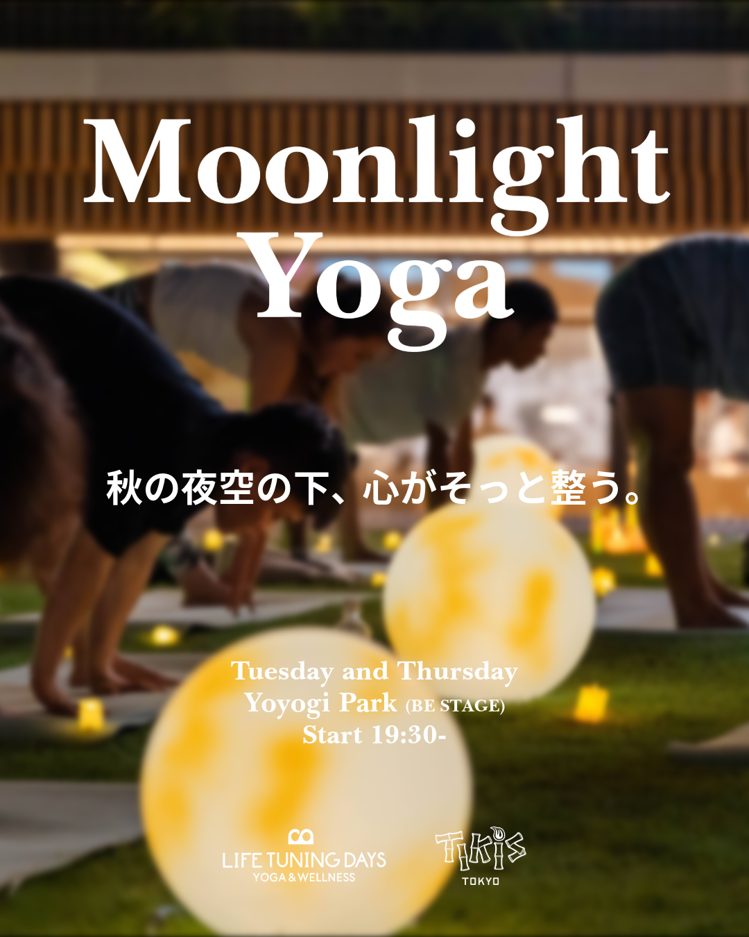 10/8(木) | Moonlight Yoga Autumn_木曽夏希