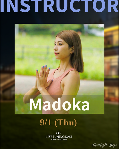 9/1(火) | Moonlight Yoga Summer _Madoka