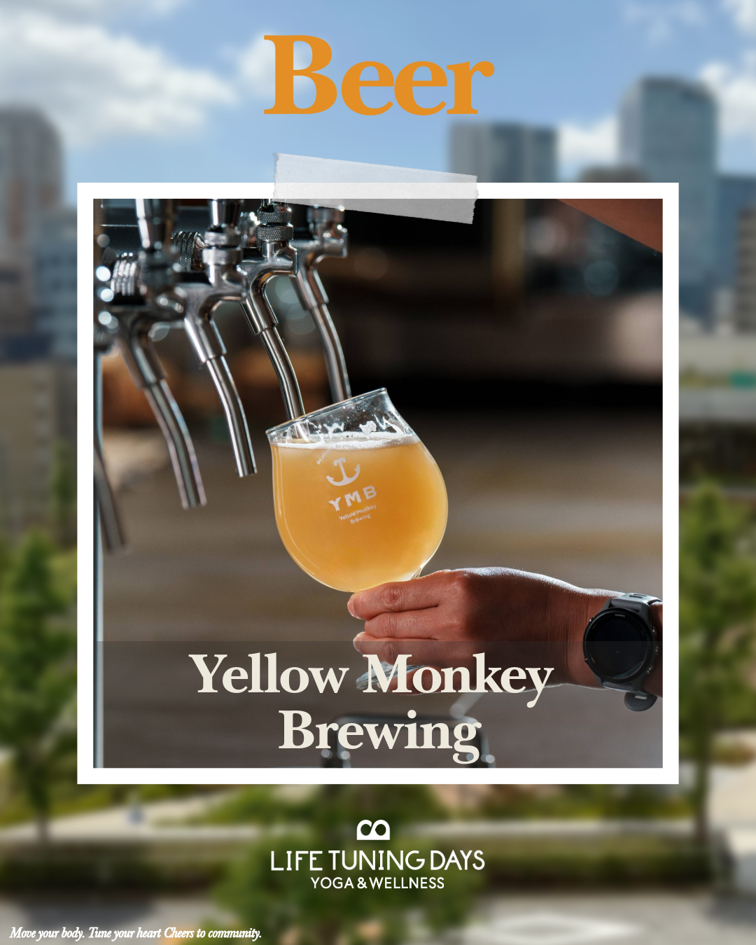 9/6(土)_Yoga＆Run Beer｜Chika Kim