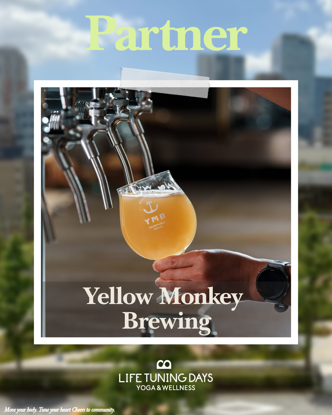 2/22(日)_Yoga＆Run Beer｜Chika Kim