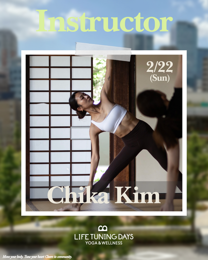 2/22(日)_Yoga＆Run Beer｜Chika Kim