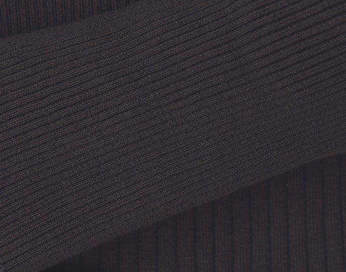 白百合（しらゆり）リブニットトップス