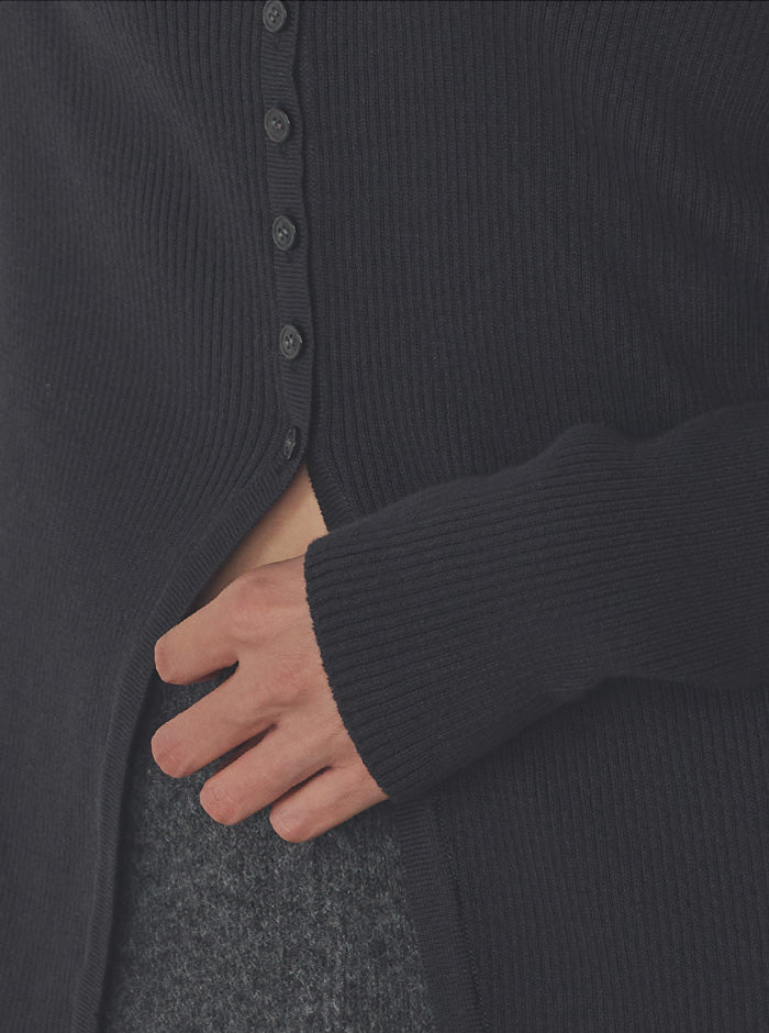 山茶花（さざんか） オーガニックコットン ニットカーディガン