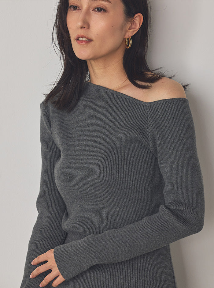 椿（つばき） オーガニックコットン ニットプルオーバー