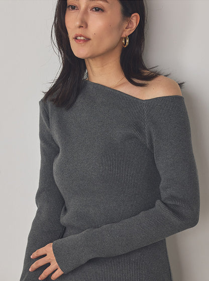 椿（つばき） オーガニックコットン ニットプルオーバー