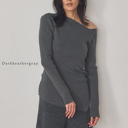 椿（つばき） オーガニックコットン ニットプルオーバー