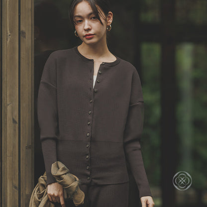 水仙（すいせん） オーガニックコットン ショートカーディガン