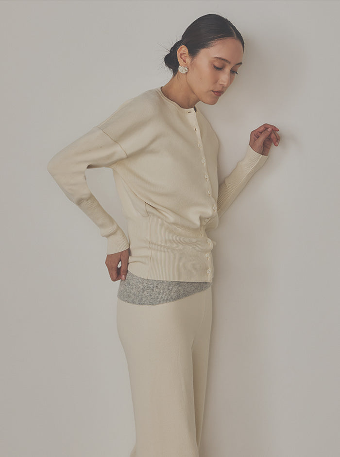 水仙（すいせん） オーガニックコットン ショートカーディガン