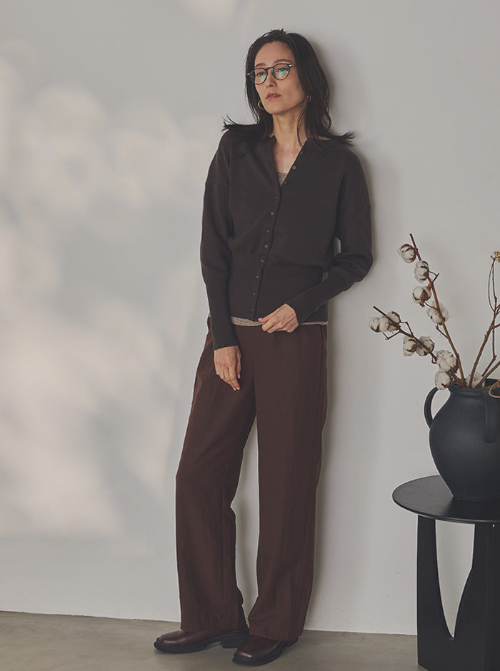 水仙（すいせん） オーガニックコットン ショートカーディガン