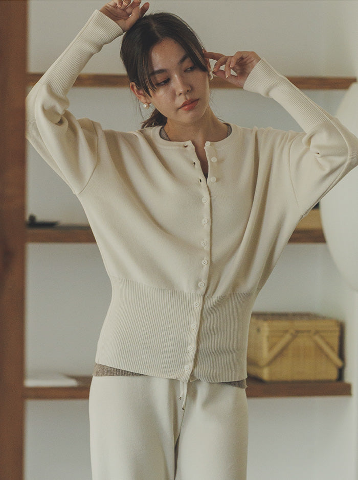 水仙（すいせん） オーガニックコットン ショートカーディガン