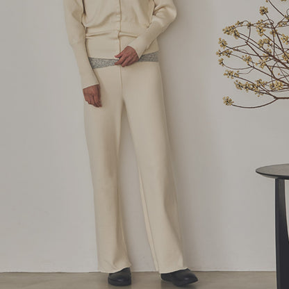 藤袴（ふじばかま） オーガニックコットンワイドパンツ