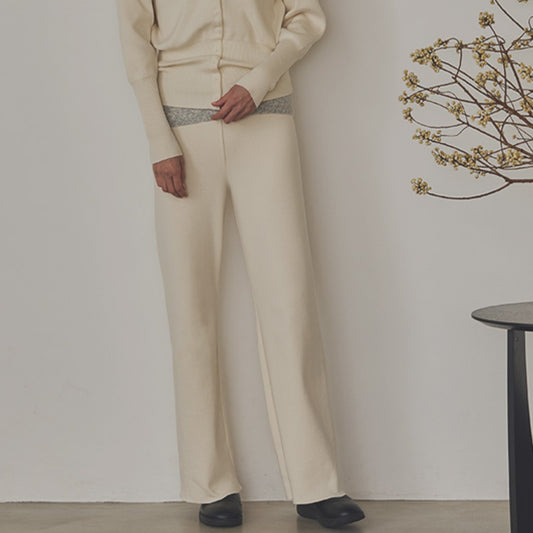 藤袴（ふじばかま） オーガニックコットンワイドパンツ