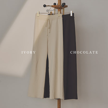 藤袴（ふじばかま） オーガニックコットンワイドパンツ