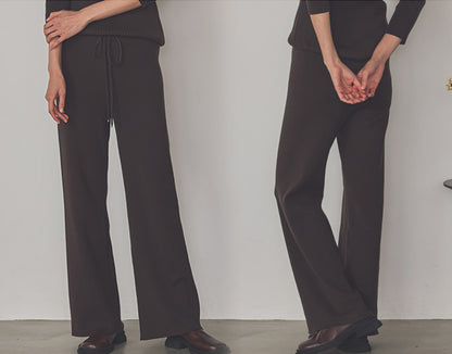 藤袴（ふじばかま） オーガニックコットンワイドパンツ