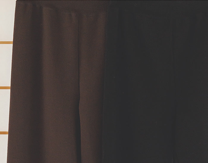 水芭蕉（みずばしょう） オーガニックコットンスリットパンツ