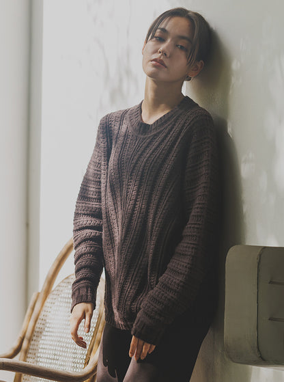 澄織 sumiori クロップド丈ニット