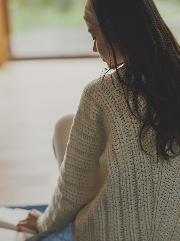 澄織 sumiori クロップド丈ニット