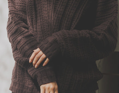 澄織 sumiori クロップド丈ニット