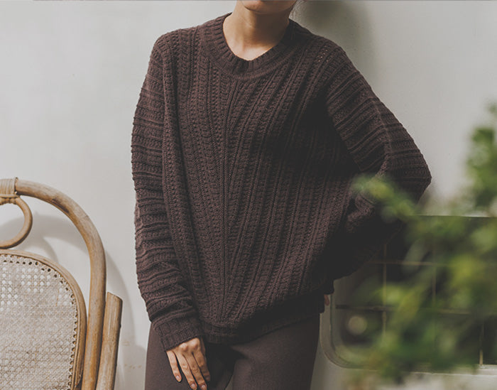 澄織 sumiori クロップド丈ニット