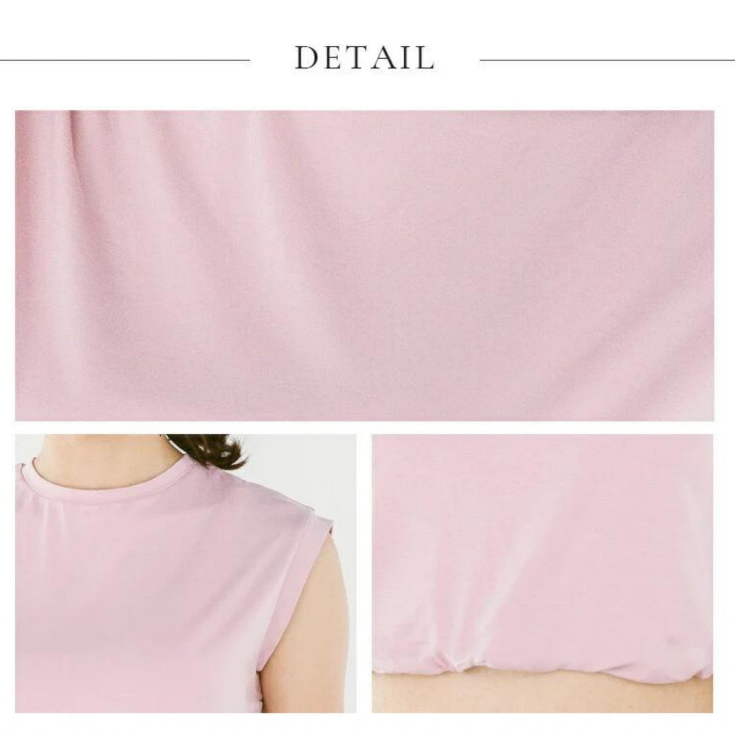 ショート丈トップスleeche076｜フレンチスリーブ｜レーヨン｜無地｜Tシャツ｜タンクトップ｜シンプル｜ヨガ｜おしゃれ｜Lee.che (リーチェ) ｜LIFE TUNING DAYS（ライフチューニングデイズ）｜