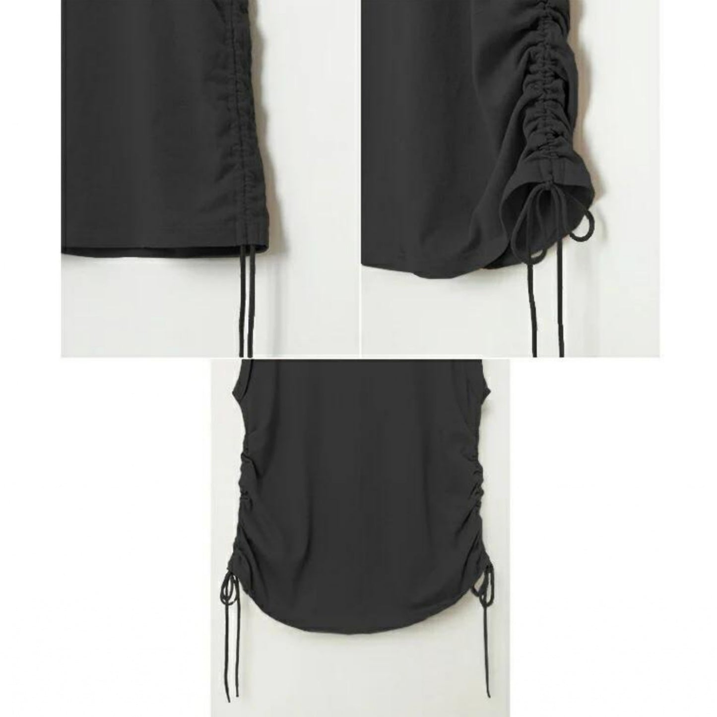 トップスsd005｜ノースリーブ｜チュニック丈｜体型カバー｜透けない｜タンクトップ｜Lee.che (リーチェ) ｜LIFE TUNING DAYS（ライフチューニングデイズ）｜