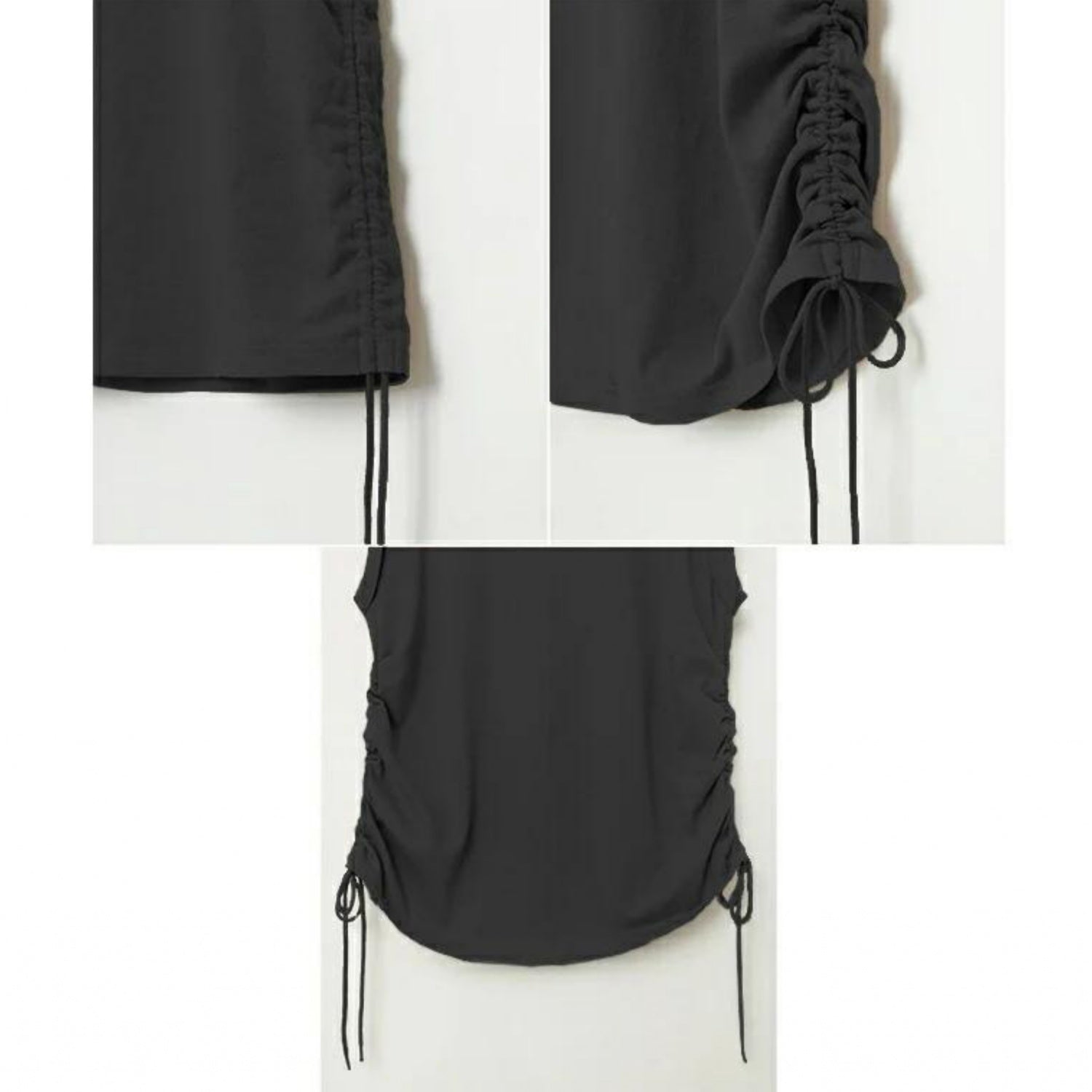 トップスsd005｜ノースリーブ｜チュニック丈｜体型カバー｜透けない｜タンクトップ｜Lee.che (リーチェ) ｜LIFE TUNING DAYS（ライフチューニングデイズ）｜