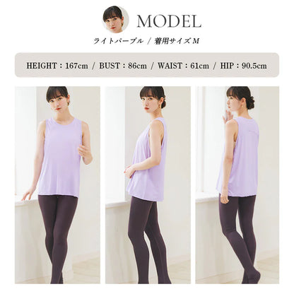 メッシュデザイントップスt040｜ノースリーブ｜メッシュ｜オーバーサイズ｜薄手｜タンクトップ｜ヨガ｜スポーツ｜おしゃれ｜Lee.che (リーチェ) ｜LIFE TUNING DAYS（ライフチューニングデイズ）｜