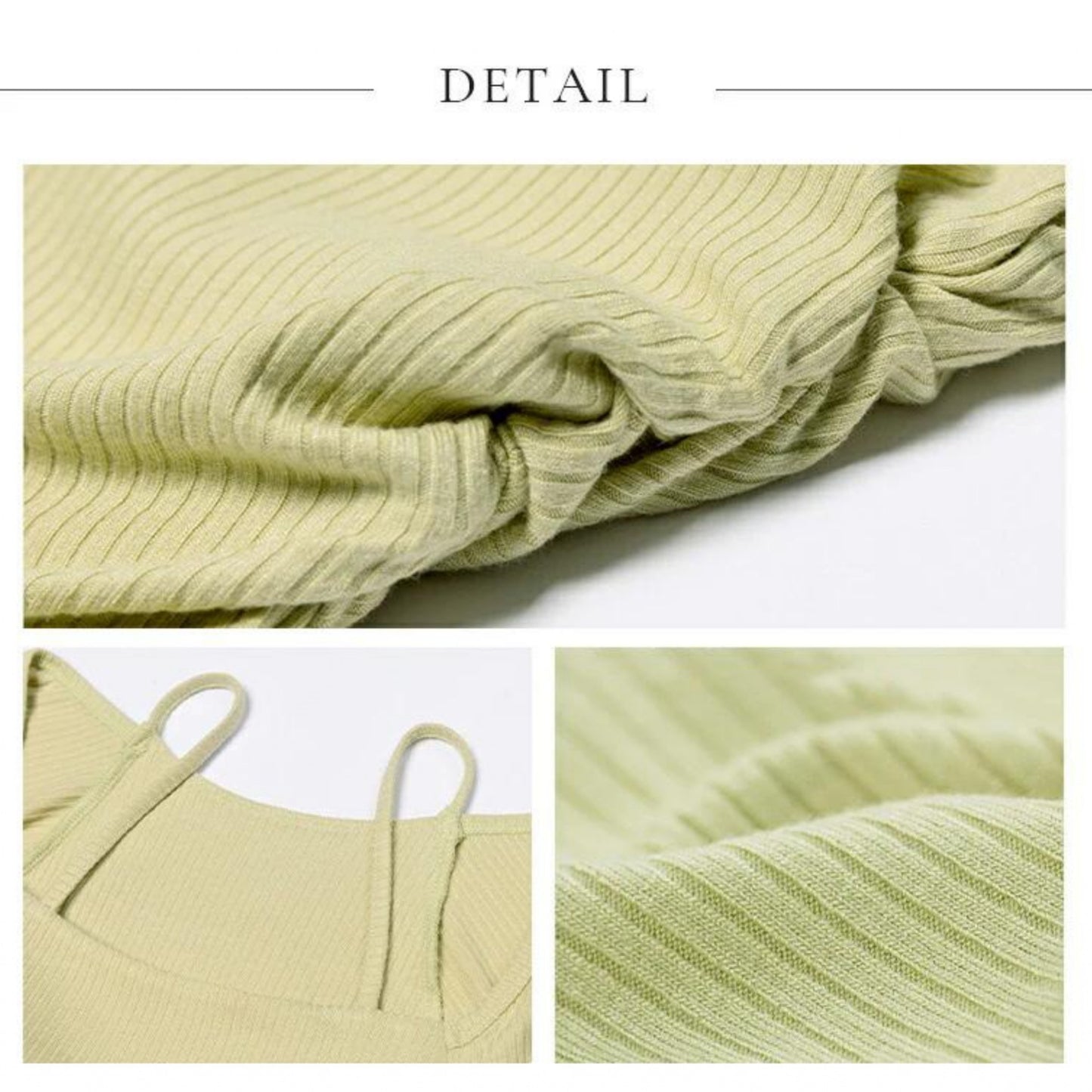 長袖カップ付きトップス t391｜ライトグリーン｜レイヤード｜ショート丈｜無地｜リブ｜ロングスリーブ｜ヨガ｜おしゃれ｜Lee.che (リーチェ) ｜LIFE TUNING DAYS（ライフチューニングデイズ）｜