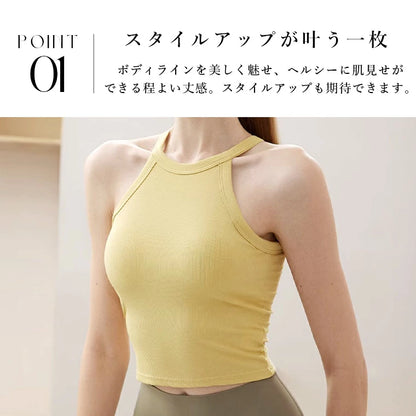 カップ付トップス t394