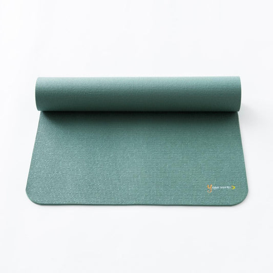 ヨガマット6mm｜アーモンドグリーン｜ヨガ｜マット｜ヨガマット｜ピラティス｜定番｜軽い｜クッション性｜yogaworks(ヨガワークス)｜LIFE TUNING DAYS（ライフチューニングデイズ）｜