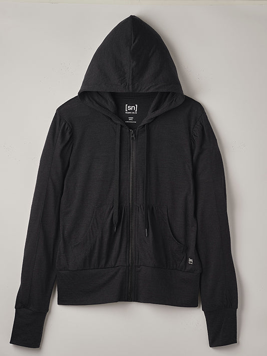 [50%OFF]【ヨガウェア】[sn]super.natural W Hooded Coverup 140
