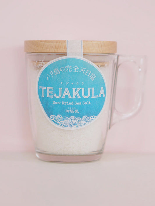 【TEJAKULA】バリ島の完全天日塩「TEJAKULA」あらじおマグ160g